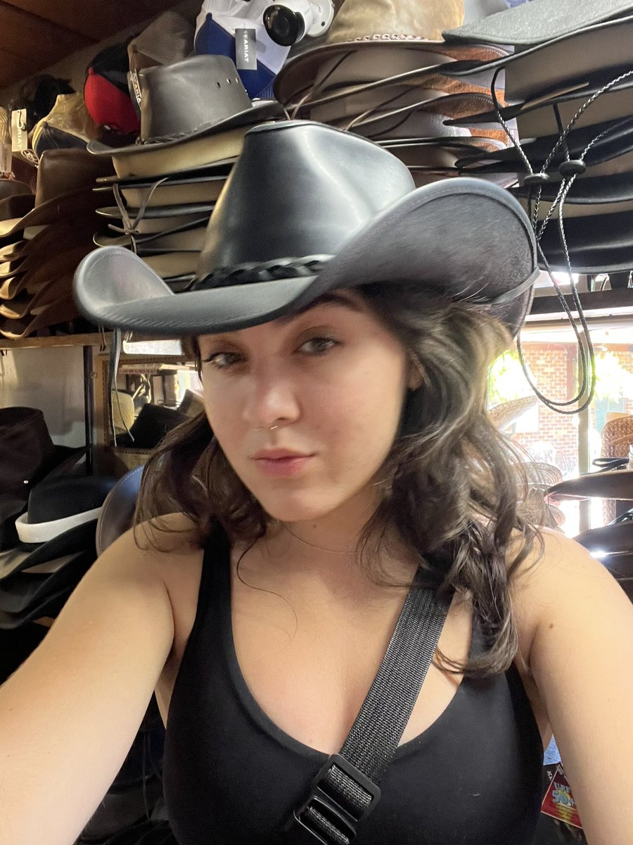 maybe i need a cowboy hat…..