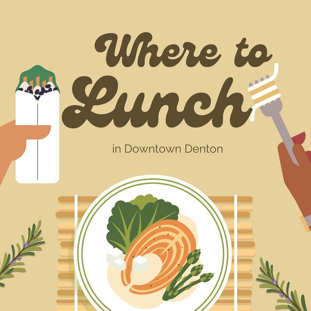 localandsmall's tweet photo. Top 10 Places to Eat Lunch in #DowntownDenton👇

Well, it’s more of a [complete] list of all the places to grab lunch around or beyond the #DentonSquare.

But I started out with my top 10. 😊 

So if you’re tired of eating the same thing for lunch, or … https://t.co/J50DWt1u4I https://t.co/9Onj2ZMIOA