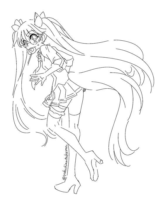 なんとなく手を描いてそれに手首肘身体と足していったら
レトリーができました
#SB69 #SHOWBYROCK 