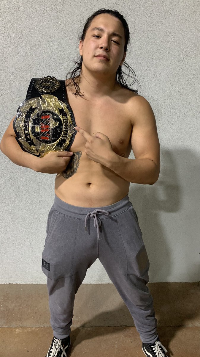 TheOfficialLWA's tweet photo. Congratulations to the NEW @lwa_wrestlingtx R.I.S.E. Division Champion @shimbashipro defeating Studstache tonight at LWA: You’ll Be Lovin’ This $#!+ #newchamp https://t.co/IRc7rRbhlI