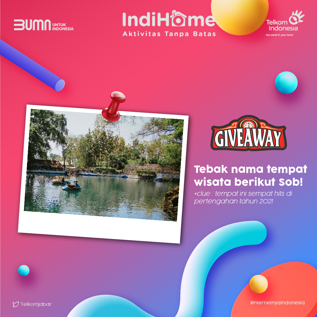 TelkomJabar's tweet photo. Halo Sob #giveawaytelkomjabar kembali lagi nih!
Ada kah Sobat yang tahu dimana letak tempat berikut? Tulis di kolom komentar yuk!
Jangan lupa baca syarat dan ketentuan ya 😊

#IndiHome 
#AktivitasTanpaBatas 
#GiveawayTelkomjabar https://t.co/HbsK1nuTFS
