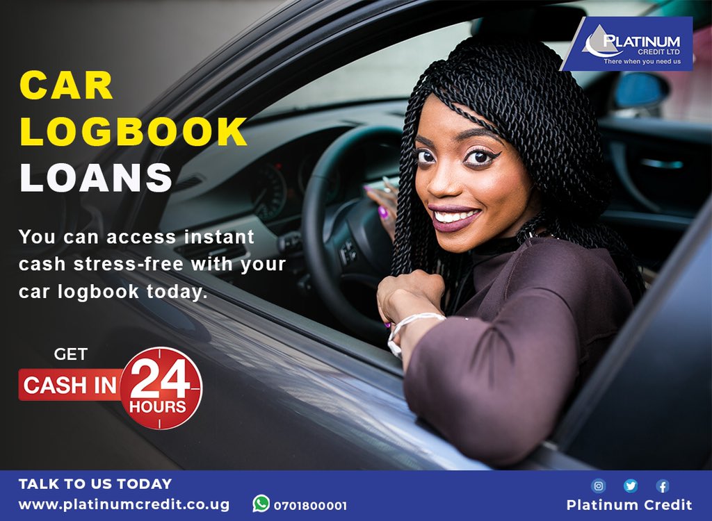 Platinum Credit Uganda Ltd on Twitter "Get quick cash approved in 24 hours by using your car