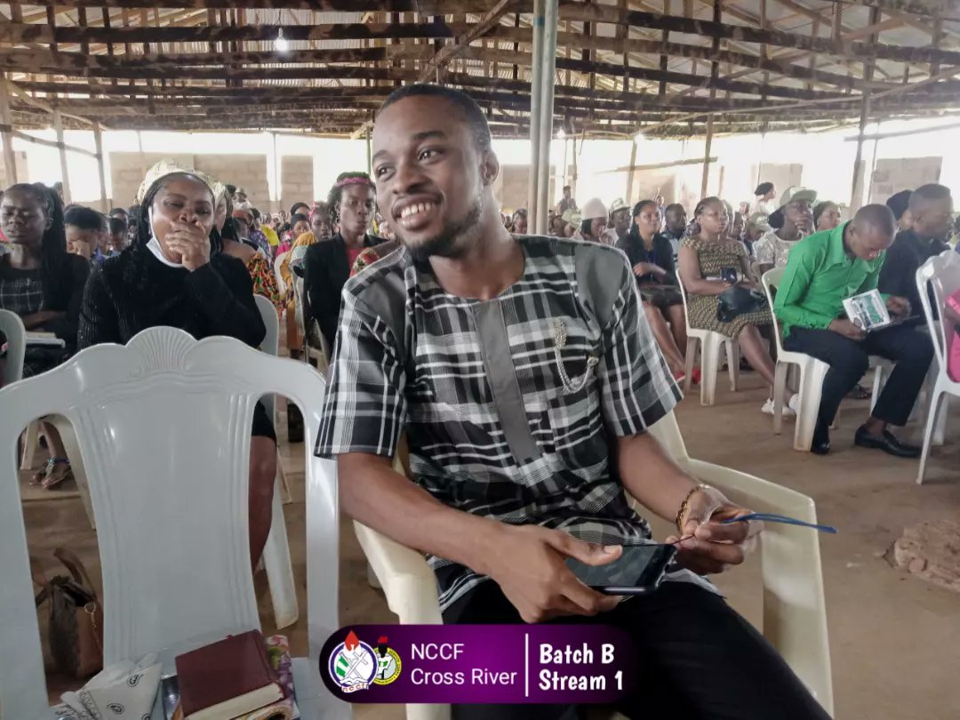 nccfcrossriver's tweet photo. Glory to God for the first Sunday service in NYSC orientation camp at Obubra, Cross River state with the Batch B Stream 1 PCM. 

#NccfcrossriverState
#Nccfnational 
#JesusCorper
#ManifestingKingdom
#GloryManifestation
#BatchB
#StreamI
#ManifestationOfTheSonsofLight
#IloveNccf https://t.co/kO9UMCN0V2