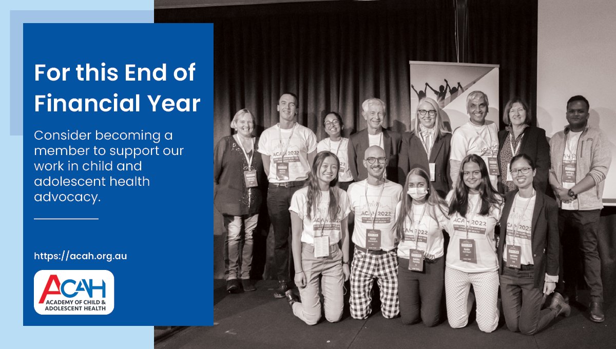 Academy of Child and Adolescent Health tweet media