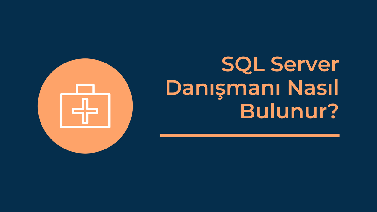 Sevgili Baki Abacı, SQL Server Danışmanı Nasıl Bulunur? isimli yazısını yayınladı.  
Yazılım odaklı çalışıp değer üretmeye çalışan bir firmaysanız (yüksek
#sqlekibi   #dmcbilgiteknolojileri

sqlekibi.com/sql-server/sql…