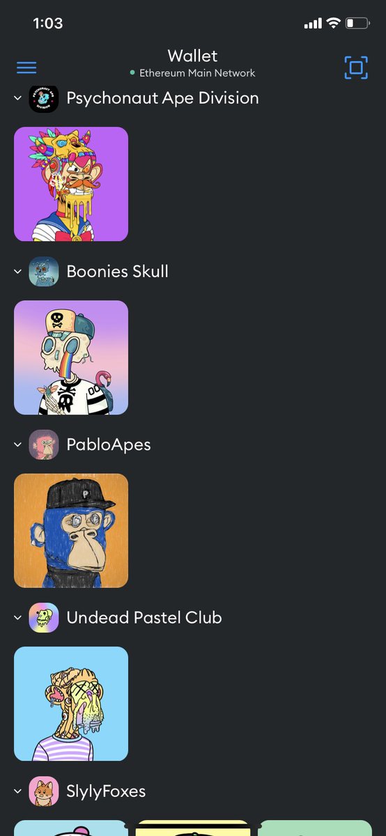 Like a kid in a candy store building out my collection. Buy all the NFTs!!!! Here’s my Recent Purchases: <a href="/Pablosapes/">𝖕𝖆𝖇𝖑𝖔 𝖆𝖕𝖊𝖘 - WAPGMI 🔥</a> <a href="/SuperlativeApes/">Superlative Apes</a> <a href="/UndeadPastelNFT/">Undead Pastel Club</a> <a href="/SlylyFoxes/">Slyly Foxes</a> <a href="/PsychonautApeD/">Psychonaut Ape Division</a> <a href="/BooniesSkullNFT/">Boonies Skull 💀</a> <a href="/sneakerheadsoff/">SneakerHeads</a> <a href="/Candy_Robbers/">Candy Robbers</a> 

What are some of your favorite collections? 🚀