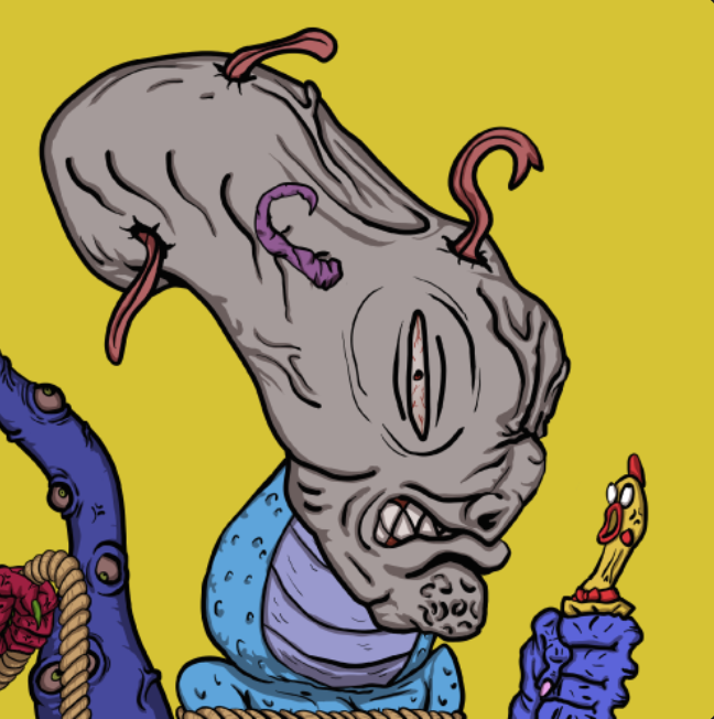 ParlayPrinceNBA's tweet photo. Also swept 3 Return To Alien's (@angryalien21) earlier. Gives me goblin vibes. Unique art and name, fucking dirt cheap. It's Solana Summer right boys? https://t.co/6n7iDtXdCq