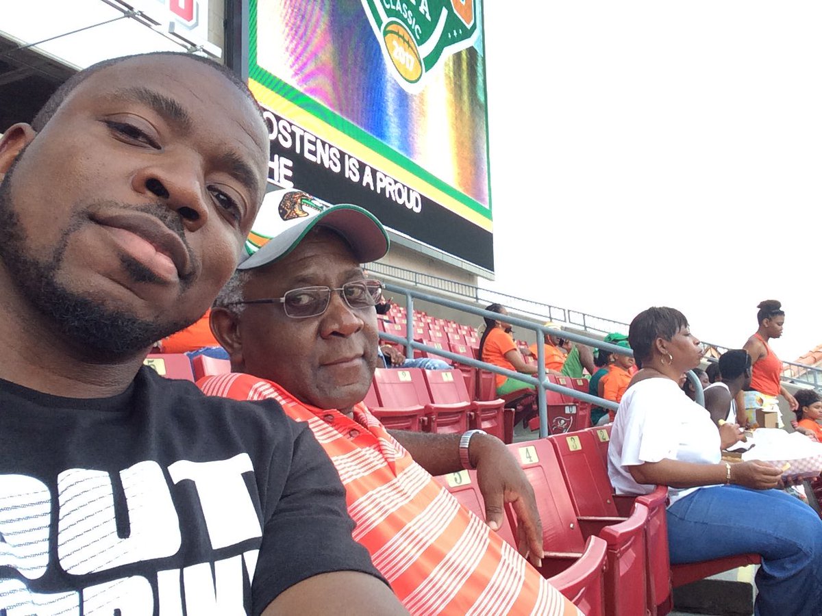 kjarrodh's tweet photo. My Favorite FAMU Father is the my Pops.

My father would later hood me in this same area when I got my Masters Degree. 

He is the reason I went to FAMU and his guidance was correct. 

@FAMU_1887 
🐍🧡💚
#FAMU 
#FAMUFATHER 
#FAMUSON 
#FAMUly 
#FathersDay https://t.co/4lzHPN4DxM