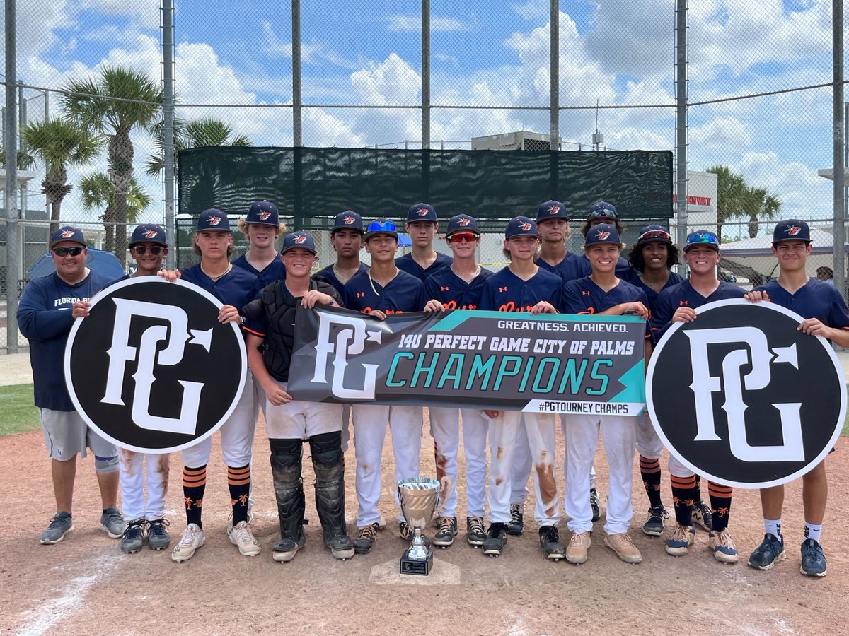PG_Tourney's tweet photo. 14U City of Palms Championship

🏆Champion: Burn Scout Team 2026
🥈Runner-Up: Bid National
🏅MVP: Dylan Messina
🏅MVPitcher: Santiago Baptista https://t.co/M3ckfztZub