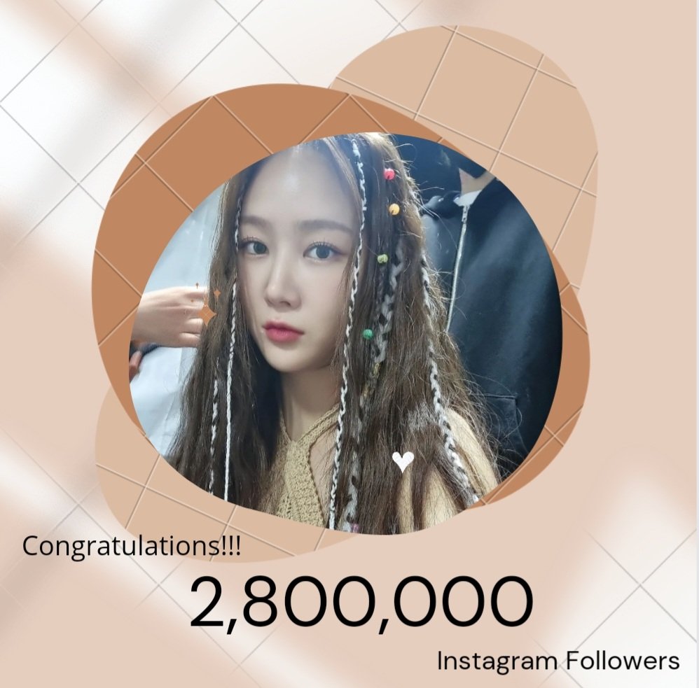 SOYOU has reached 2.8M Instagram followers. She gained 100k new followers in the past 41 days of tracking and is currently averaging +2,659 new followers each day. 🥳👏

<a href="/bpm_SOYOU/">소유 (SOYOU)</a> #SOYOU #소유