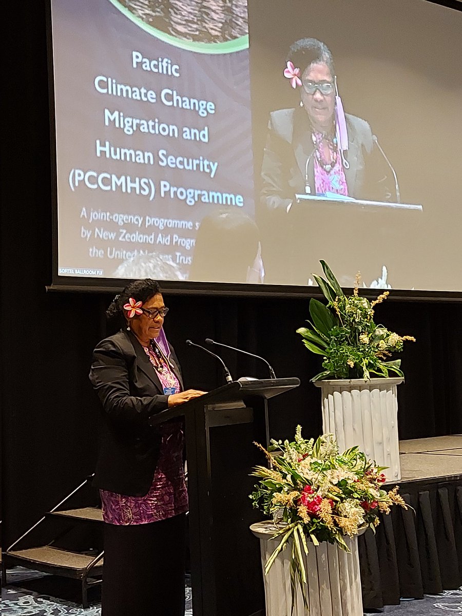 STPCoalitionPac's tweet photo. Joining our partners @PDFSEC @lotupasifika
@diva4equality at #PCCMHS regional meeting. We call for root causes of inequalities 2 b addressed. That #climatesecurity #climatemobility frameworks are accessible &amp;  #conflictprevention integrated in all plans &amp; actions https://t.co/yRTe6QL3vw