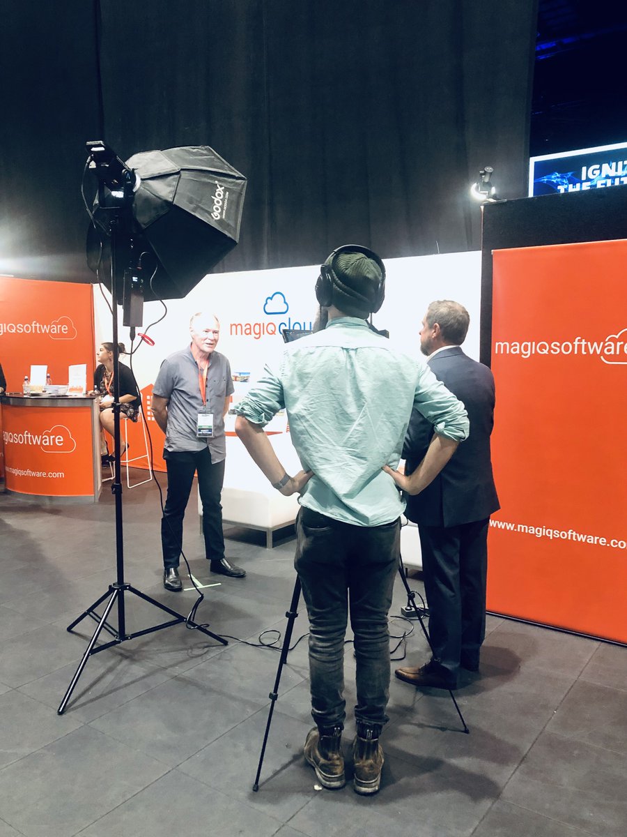 MAGIQSoftware's tweet photo. Thank you to all our New Zealand Council customers who stopped by our stand and participated in a digital case study at the @ALGIMInc  Conference in Wellington. #magiqsoftware #magiqcloud #magiqperformance #localgovernmentsoftware #publicsectorsoftware #clouderp https://t.co/glktOH3R1d