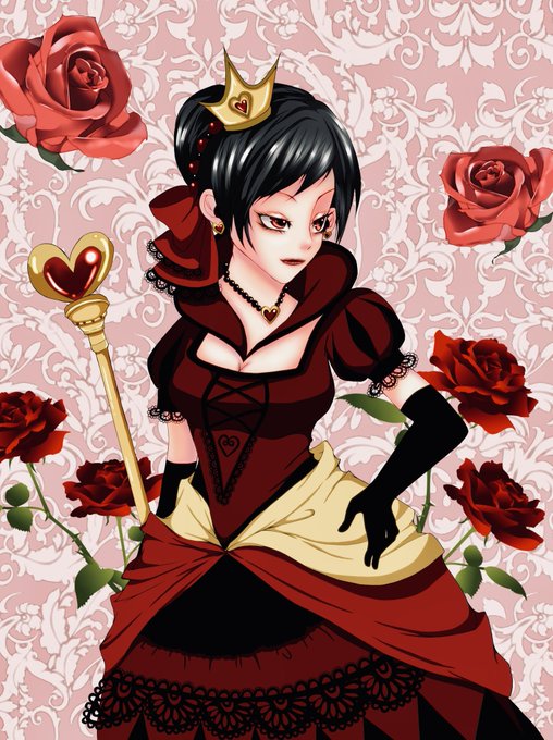 ハートの女王のtwitterイラスト検索結果 古い順