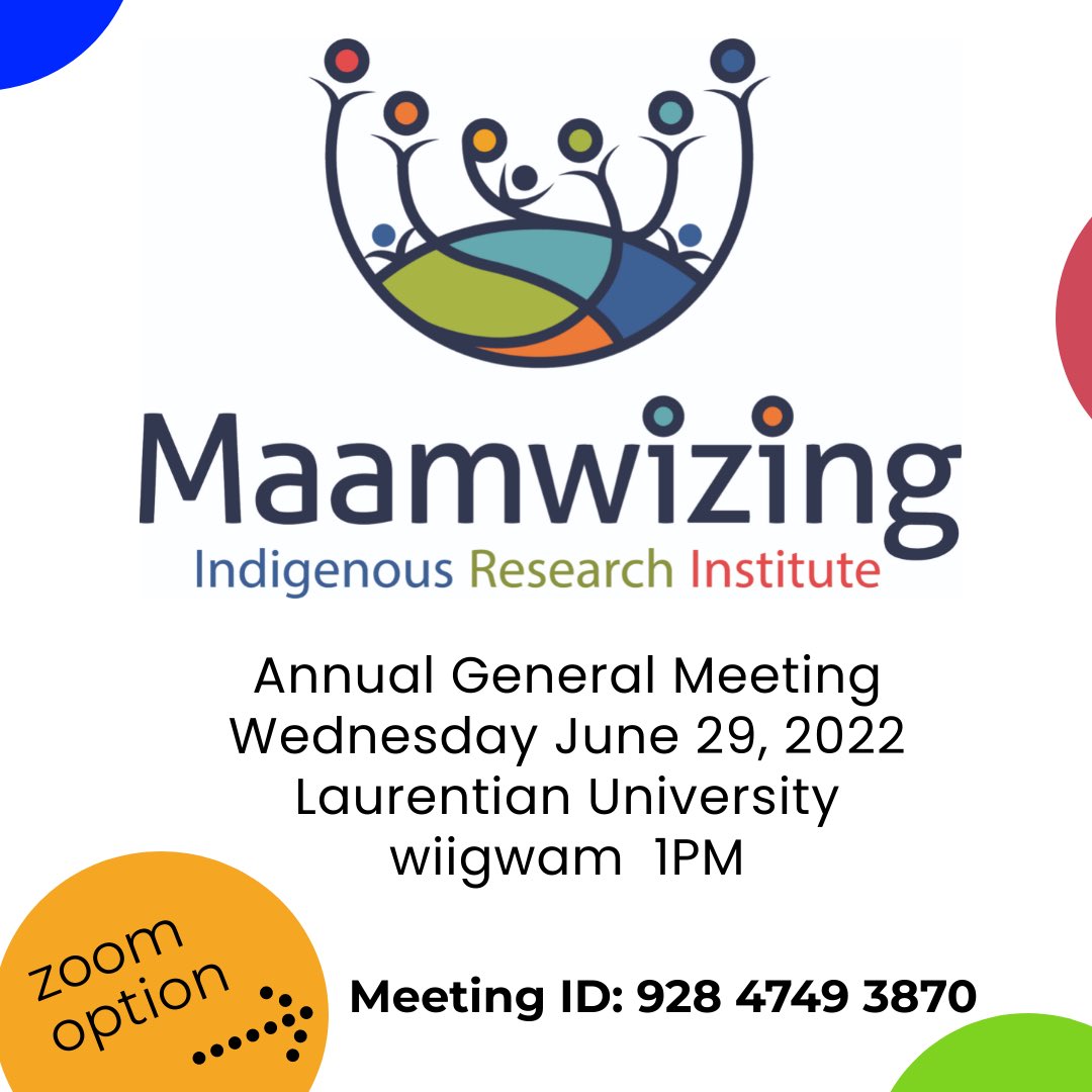 Maamwizing Indigenous Research Institute tweet media