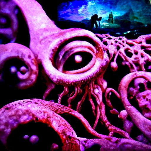 DoomdayRomantic's tweet photo. "It waits in the deep" - made with @NightCafeStudio 

https://t.co/VHJl3dLXE6

#aiart #nightcafe #digitalart https://t.co/VHJl3dLXE6 https://t.co/VZdl5tm8iE