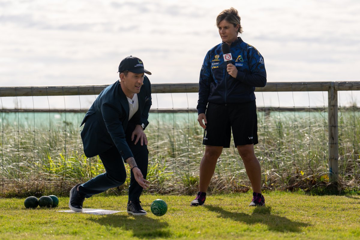 BowlsAustralia's tweet photo. 📸Did you catch our very own @Km56bowls on @Studio10au this morning with @TristanMacManus talking about the $254,000 prize-money 𝟮𝟬𝟮𝟮 𝗔𝘂𝘀𝘁𝗿𝗮𝗹𝗶𝗮𝗻 𝗢𝗽𝗲𝗻 on the @destgc @queensland? Check out some of the happy snaps.
@majoreventsgc https://t.co/tWALCBJ0WD