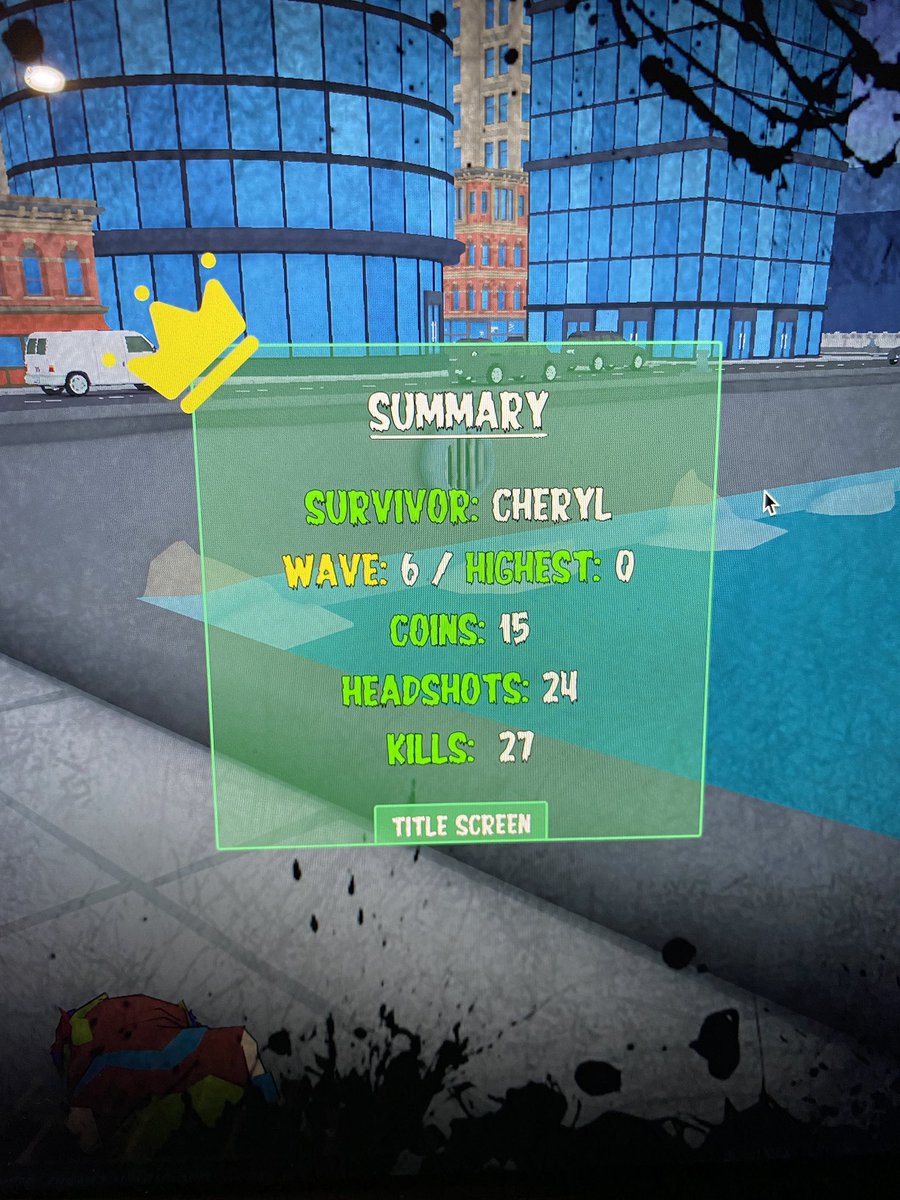 CherylGoer's tweet photo. @FantomSurvivor First try after the difficulty increased. https://t.co/MY4pCVhGvG