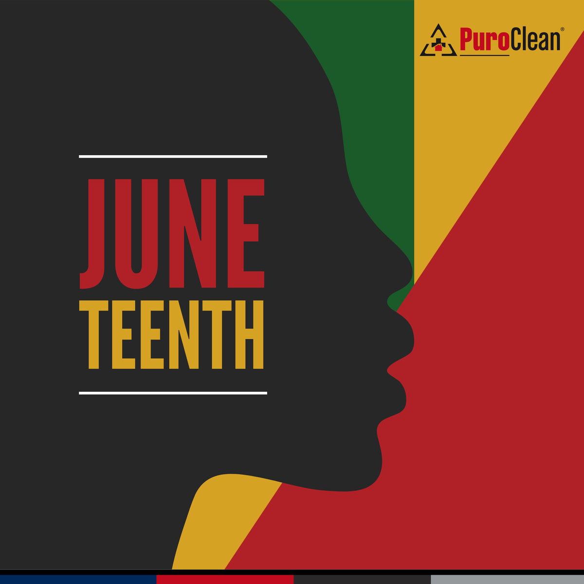 Today is Juneteenth, also known as Emancipation Day, a holiday commemorating the freedom of enslaved people in the United States. Juneteenth also celebrates the diversity of African-American culture. Happy Juneteenth.

#Juneteenth #EmancipationDay