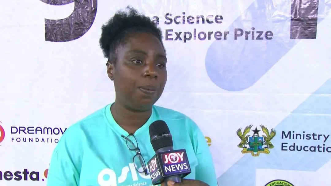 Challenge_Works's tweet photo. Our fantastic @ConstanceAgyema talks about the launch of #GTEP and how it will will improve STEM education in Ghana. Listen here: https://t.co/nm4CwU5T07 https://t.co/PzNNdx5bWR