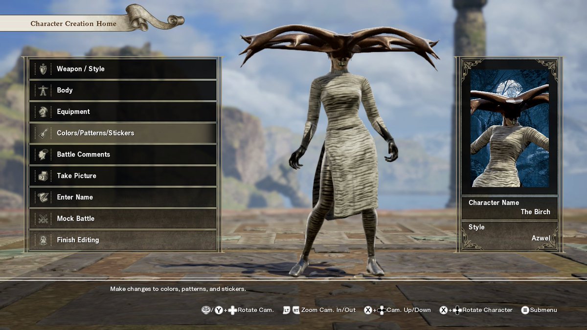 hunterjulian98's tweet image. The Birch from a short horror film of the same name on Crypt TV #SOULCALIBURVI #ソウルキャリバー6 #CryptTV