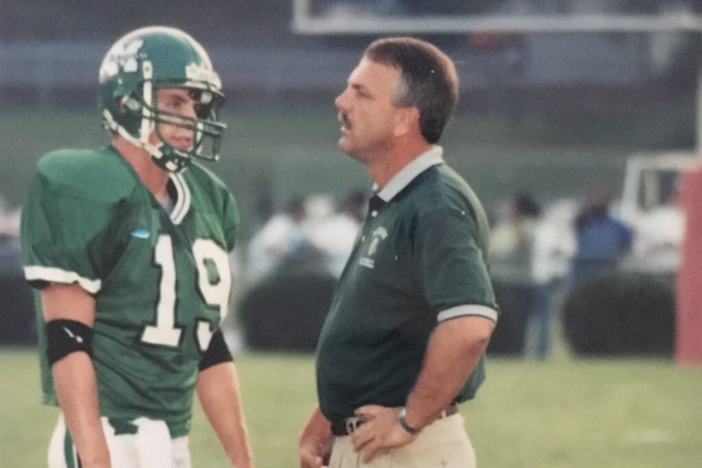 coach_bnapier's tweet photo. "My father didn't tell me how
to live. He lived, and let me
watch him do it.” 
#HappyFathersDay 
#REPRESENT https://t.co/6tornL502r