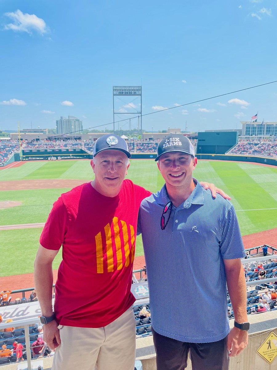 Great Father’s Day watching some #MCWS and breaking down the game with <a href="/KieferCharlie/">Charlie</a> - staying on brand of course #CyclonesEverywhere #GoBods