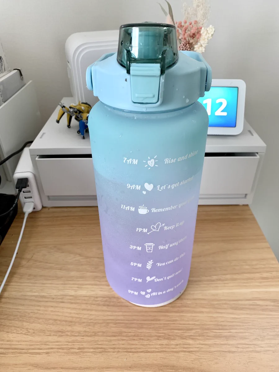 ついつい忘れがちな水分補給！この水筒さえあればこまめな水分補給も楽々♪