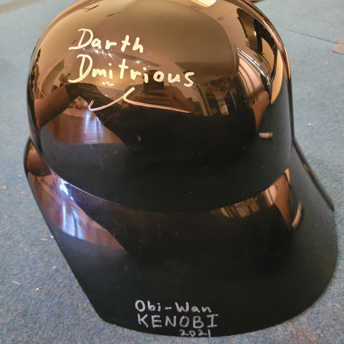 demeet2k's tweet photo. Keep your eyes peeled, in a few months there will be a fundraising auction selling signed memorabilia used to rehearse and create the Darth Vader character. https://t.co/p8Et5NSAp0