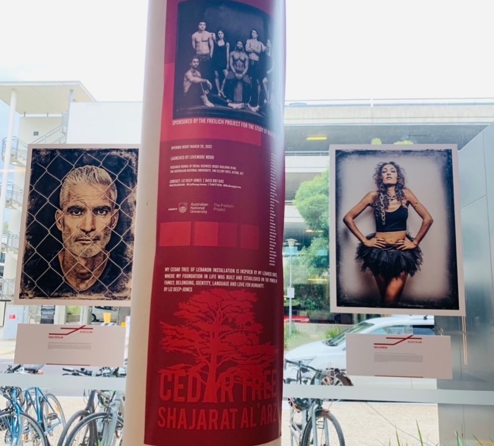 LizDeepJones's tweet image. Join me in #Canberra ⁦@ourANU⁩ ⁦@ANUcass⁩ this Thurs9am-3pm,check out my #WeBleedTheSame AntiRacism #exhibition w #photographer ⁦@TimBauerPhoto⁩ DM if u can make it for a special tour! #Coffee wld be fab #latte plse!Exhibition in RSSS building ⁦@ABCArts⁩