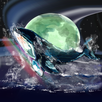 FatTrauma's tweet photo. Created another collection Moonwhale Crypto. What ya think https://t.co/G8MmQKh50A #NFT #NFTART #OPENSEA #MOONWHALECRPYTO https://t.co/K8CO2PBxRC