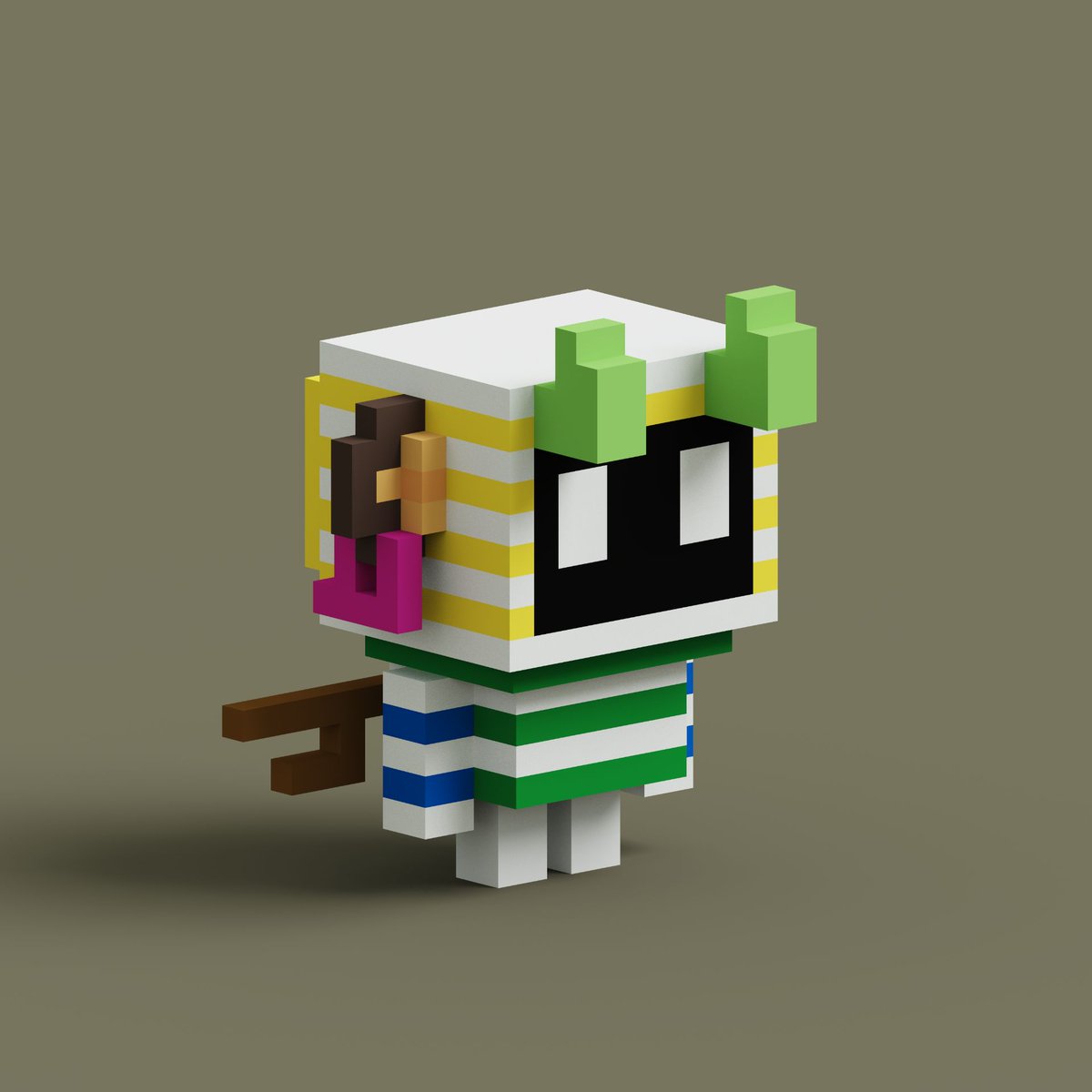 #NewProfilePic from <a href="/Robo__Studio/">Robo Studio | NFT</a> , Mr. Robot #0391

dapat sebab berjaya selesaikan robo-mission:May Menace