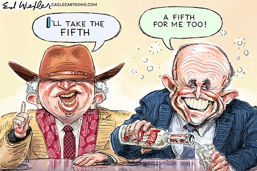EdWexler's tweet photo. #eastman #giuliani #pardonlist #january6committee #capitalattack #overturn #election #fifth #amendment #vodka #mikepence #electioncertification https://t.co/rfcaux2vzZ