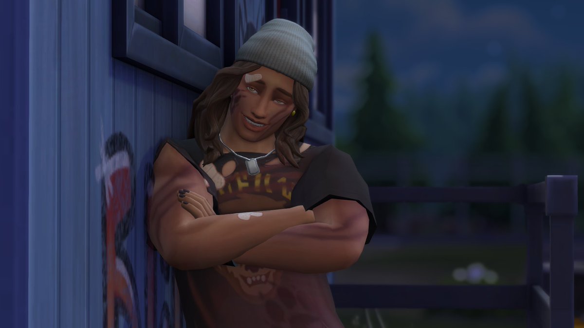 laurentheadult's tweet photo. This is now a Lou fan account #TheSims4Werewolves https://t.co/8jZLuVuTLA
