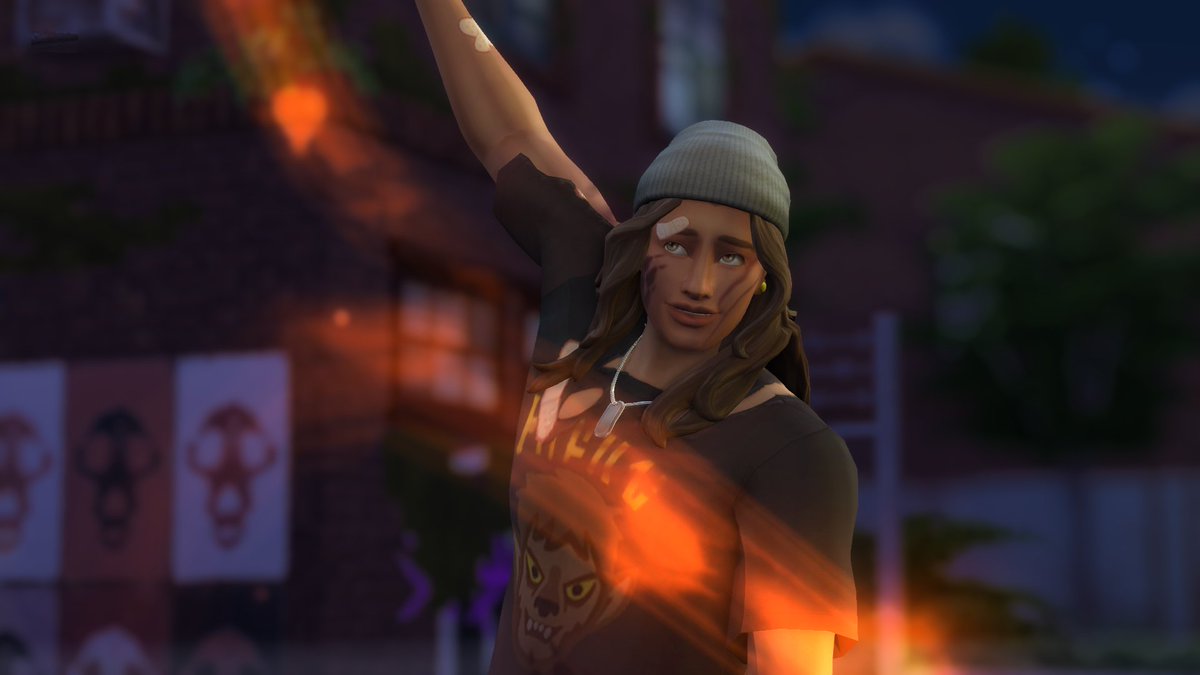 laurentheadult's tweet photo. This is now a Lou fan account #TheSims4Werewolves https://t.co/8jZLuVuTLA