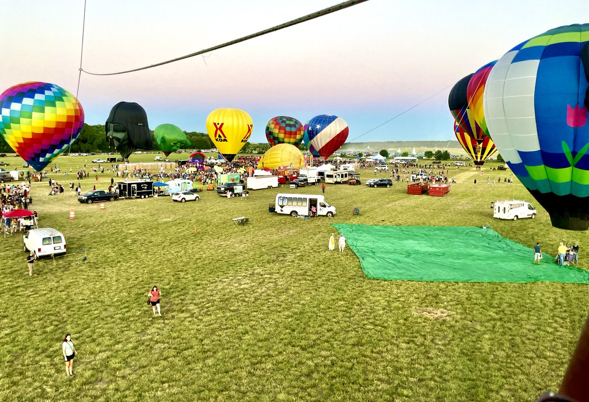 Happy Father’s Day from high above Shelby Farms Park! 

Balloons are up! Thanks to all for coming out tonight!