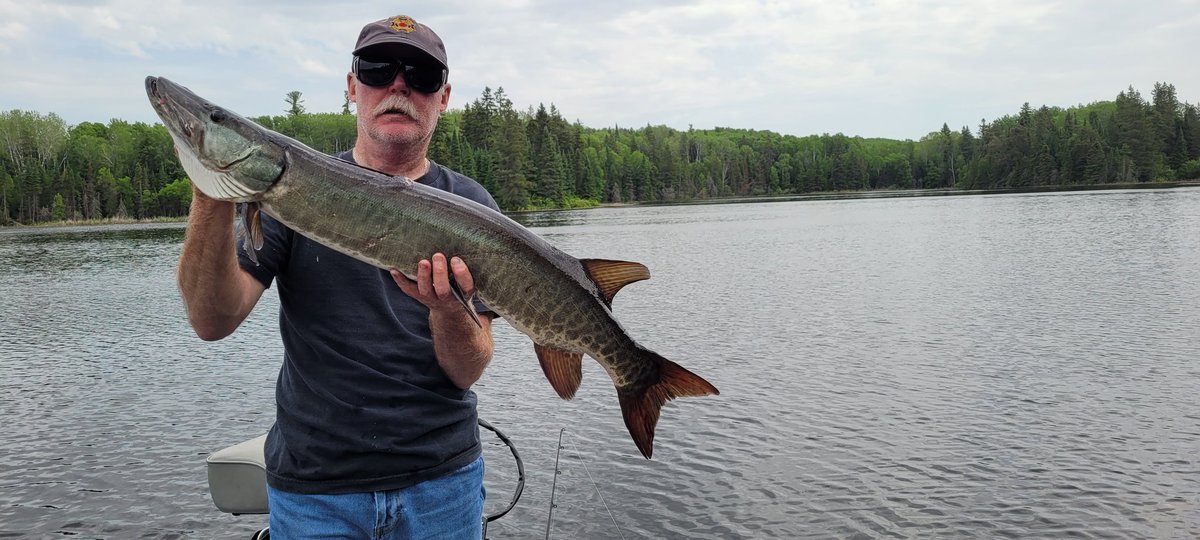 therealcorkey's tweet image. Opening weekend of Muskie 
Day 2 fish #Lowrance #activetarget #nestorfallsmarine