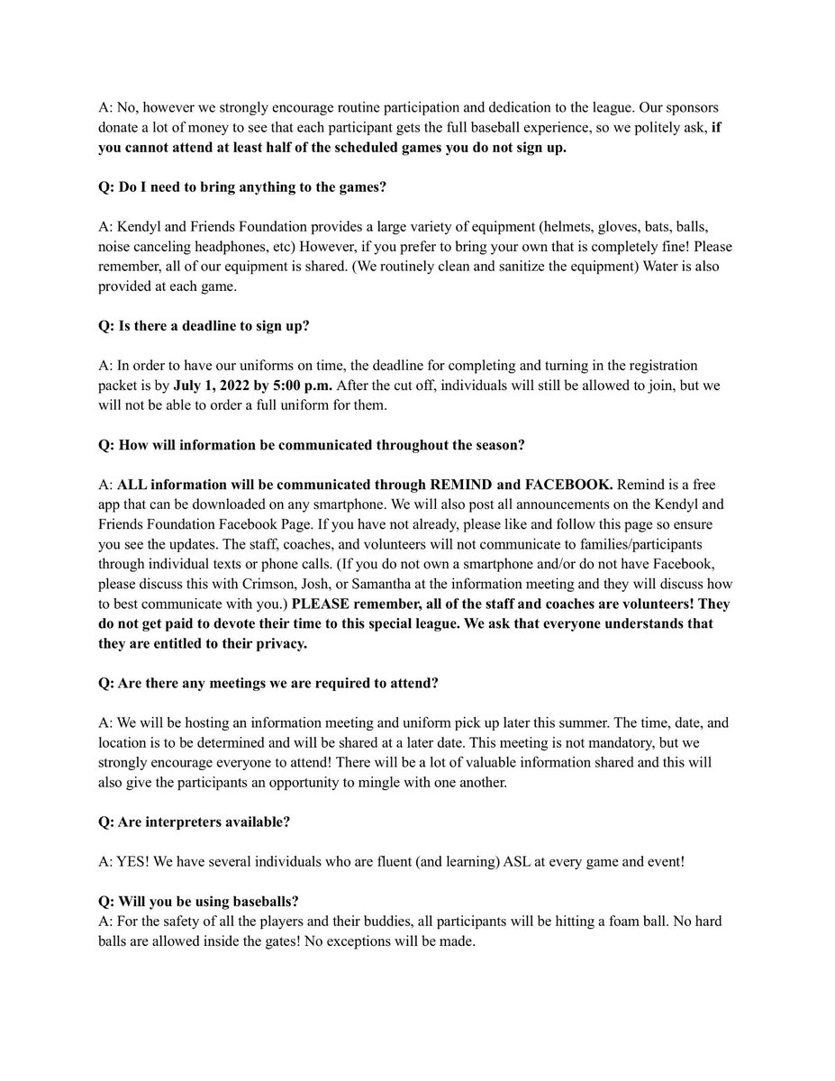 KendylandF's tweet image. OVERCOMER BASEBALL REGISTRATION IS NOW OPEN!!!!! Please get your registration forms filled out and sent in no later than July 1st!! Cannot wait to see everyone!