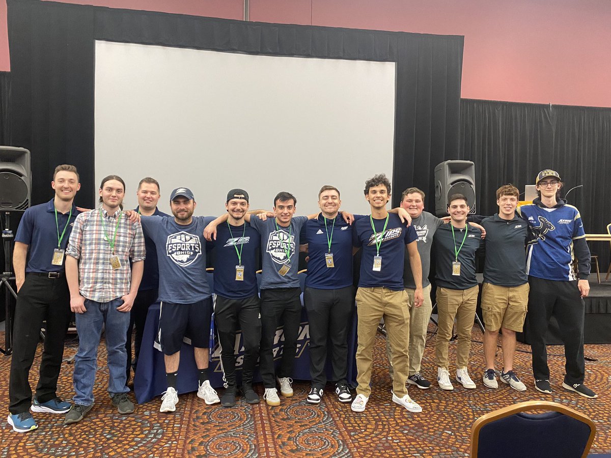 We can’t thank the team from <a href="/ZipsEsports/">Akron Esports</a> enough for allowing us to use their amazing space and machines as well as providing us with help and casters all weekend. Such a fantastic program! Thank you for everything you do for high school esports
