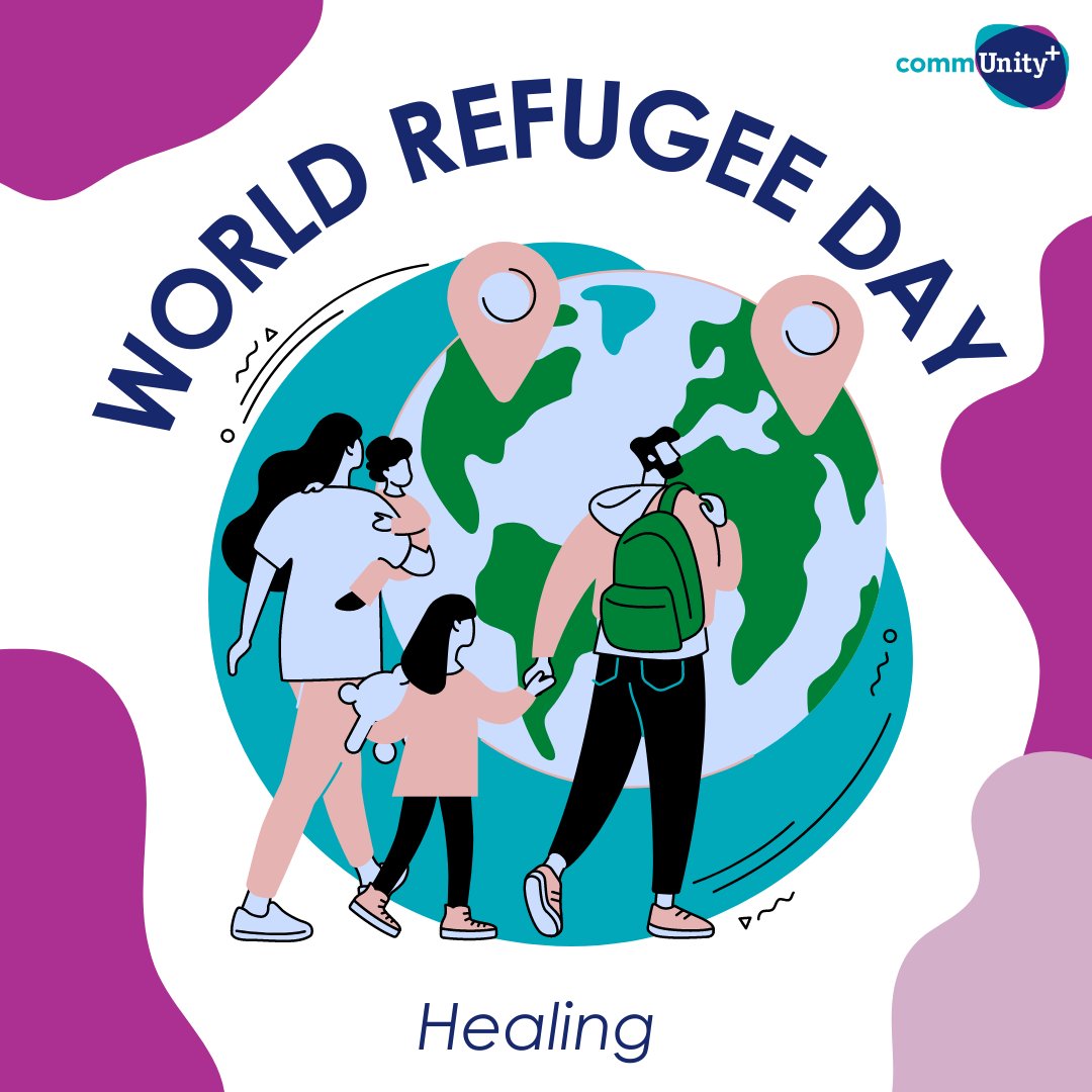 Comm_Unity_Plus's tweet image. Today we are celebrating World Refugee Day! 🌎

This day is a very important one for us here at commUnity+. Our students come from diverse nations and many of our clients, participants, staff and students share a refugee experience. 

We encourage everyone to support refugees.
