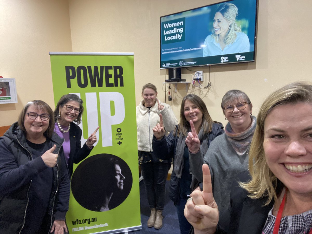 Licia Heath (@liciaheath) on Twitter photo That’s a wrap! Our final regional event in Vic took us to Kerang in <a href="/GannawarraShire/">GannawarraShire</a>, 1 of the “Fragile 8” councils with only 1 female councillor. Fabulous for @hula_grl & me to see the desire to improve the status quo - out of little things, big things grow! #WomenLeadingLocally That’s a wrap! Our final regional event in Vic took us to Kerang in <a href="/GannawarraShire/">GannawarraShire</a>, 1 of the “Fragile 8” councils with only 1 female councillor. Fabulous for @hula_grl & me to see the desire to improve the status quo - out of little things, big things grow! #WomenLeadingLocally