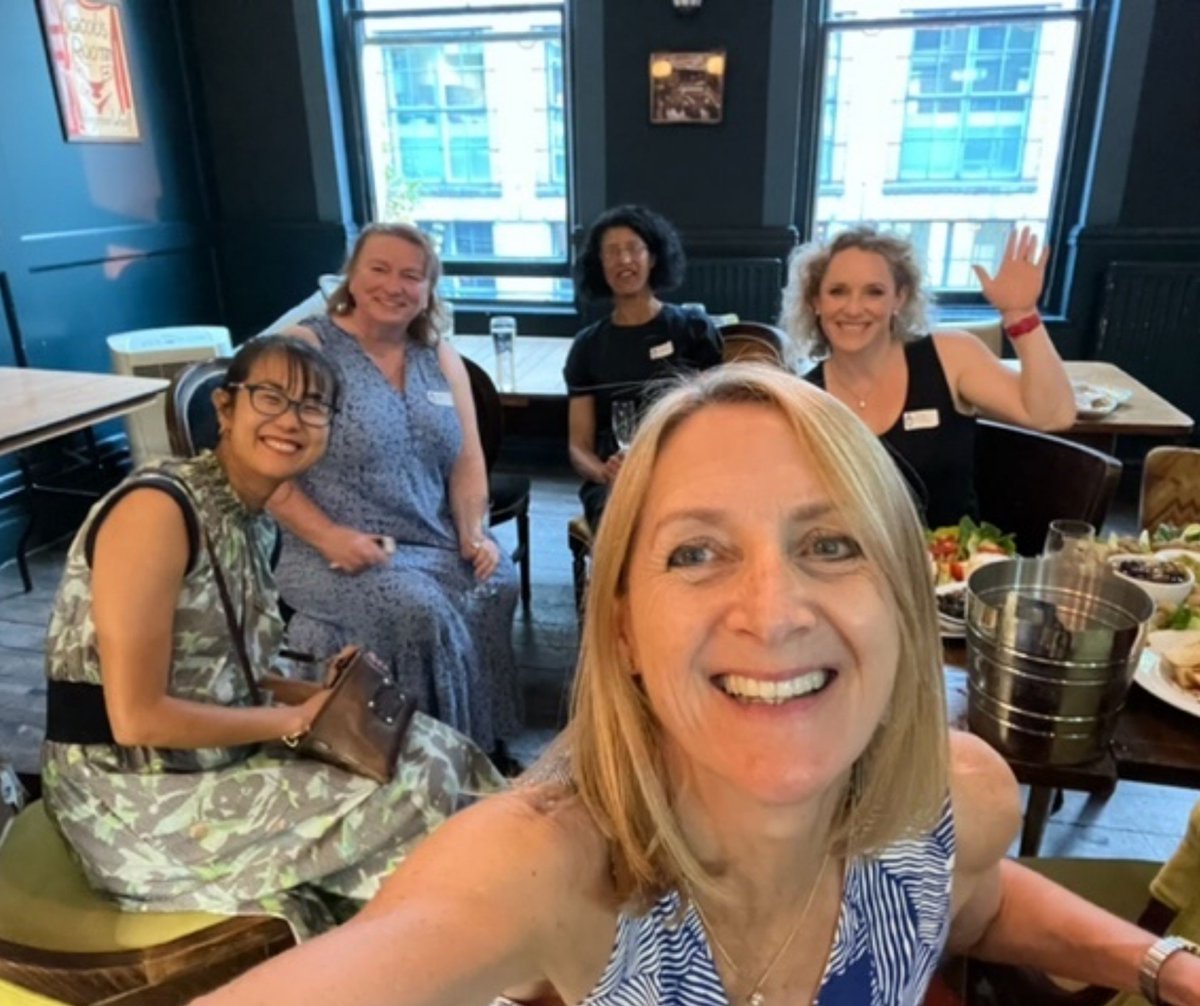 Dr Julie Townsend was delighted to be united with members of our larger St Catherine’s community at an event in London last week. She happily welcomed alumnae from past years and future students and families. 
#community
