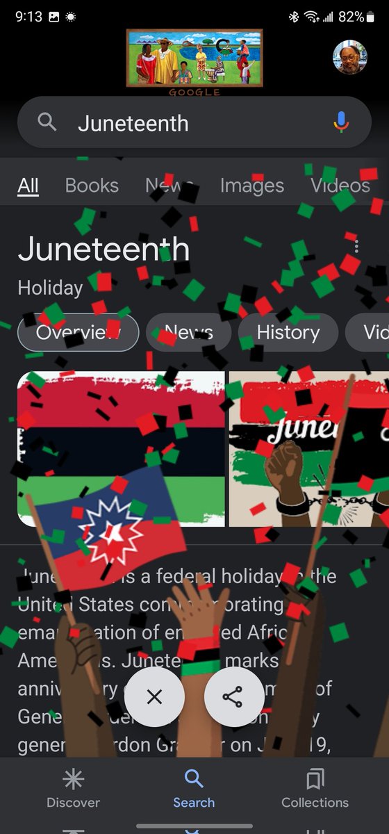 IWNJC4's tweet photo. Happy Father's Day. Happy Juneteenth Day. #BlackDadsMatter #BlackDad #HappyFathersDay #HappyFathersDay2022 #June19 #juneteenth2022 #HappyJuneteenth2022 #juneteenth #JuneteenthDay #FathersDay #FathersDay2022 #FathersDayWeekend #Fathers #dads #DadsDay #BlackDads #Freedom https://t.co/YmRC92eA6V
