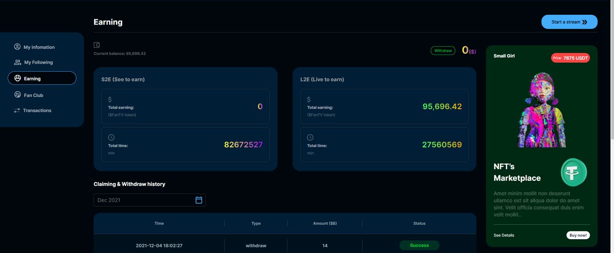 Fanstream_Meta's tweet image. Testnet campaign for Fanstream community is coming soon 🚀
