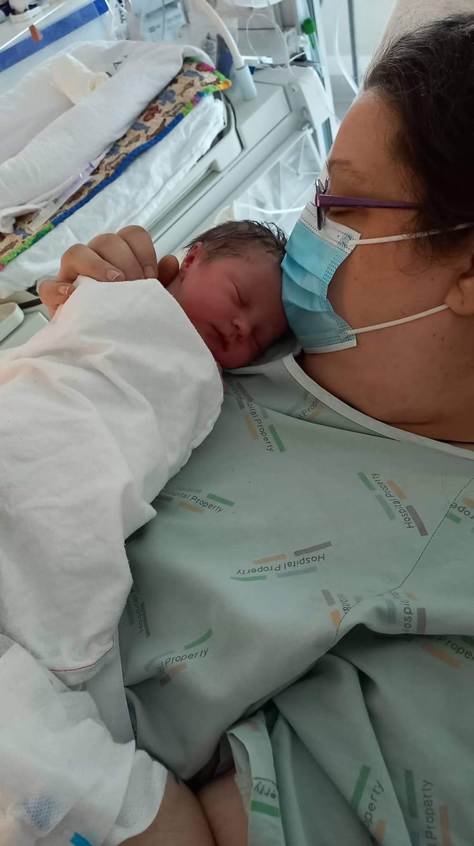 princesspunker's tweet photo. Welcome to the word Christopher Thomas Francis Hansen. Born June 20th at 4:53am at a nice 3.4kg. @MatazaNz https://t.co/7kKLnNcrLs