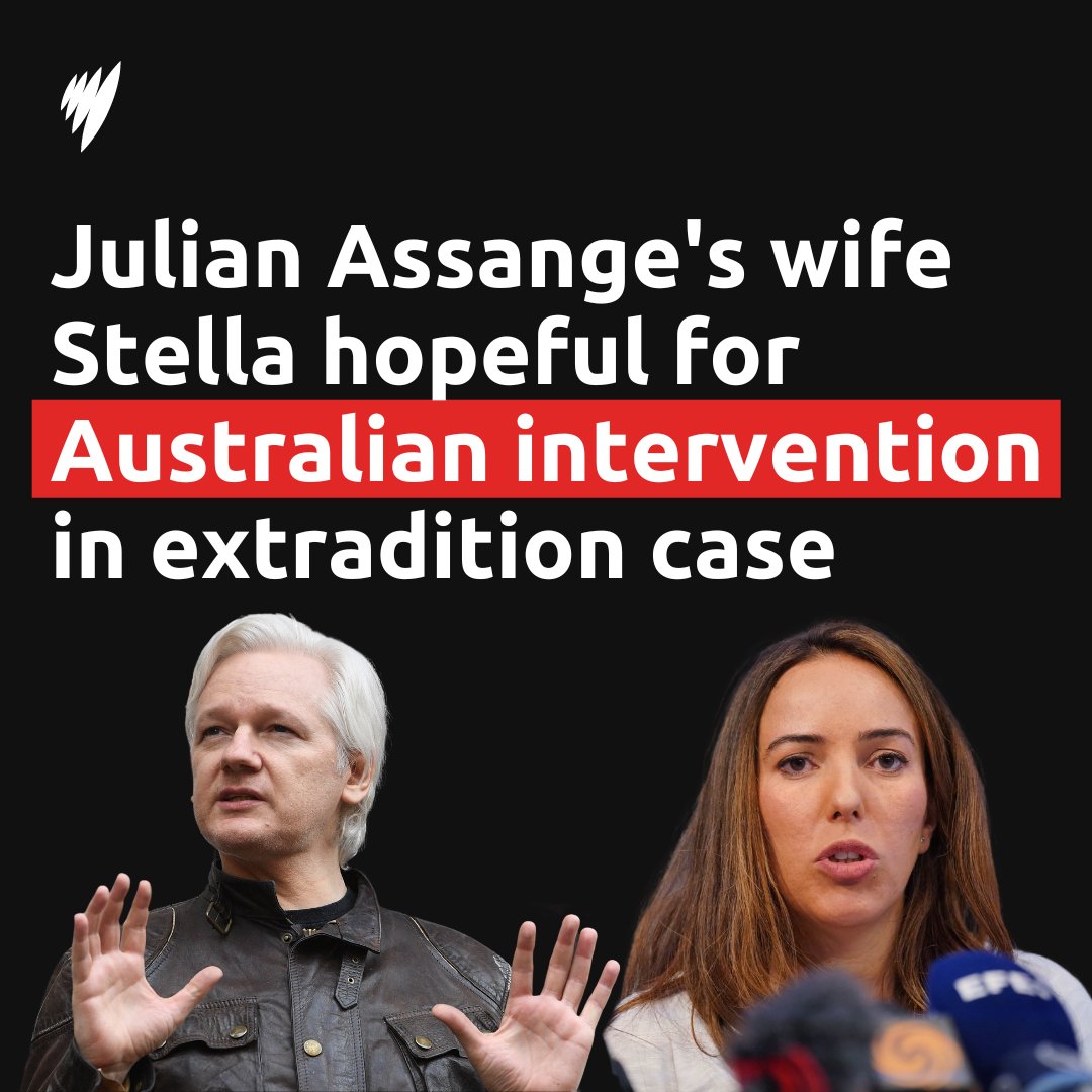 SBS News on Twitter "Stella Assange said that she feels a shift in the