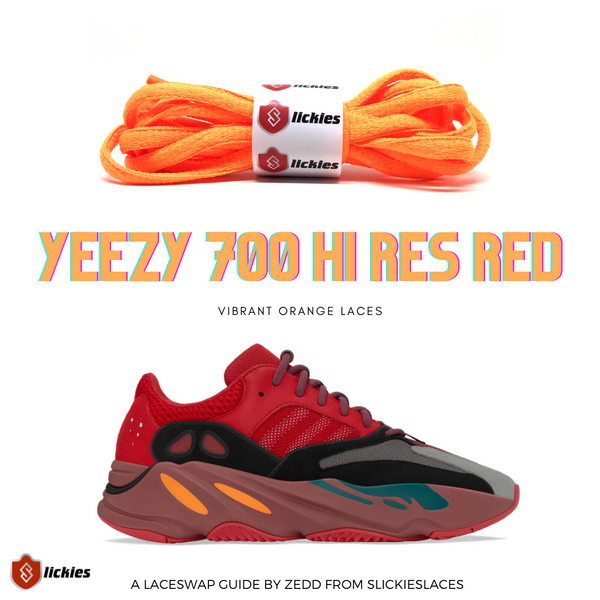 Doctorlaces's tweet photo. Yeezy 700 Hi Res Red : Where to buy shoe laces? | By Slickieslaces https://t.co/d6P6ofYFJT https://t.co/eSyxRrn7Gd