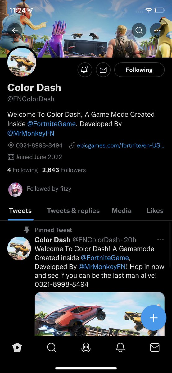 Zion_Psycho's tweet photo. @fitzyy @FNColorDash Done and I use your code https://t.co/UmhafGK3kk