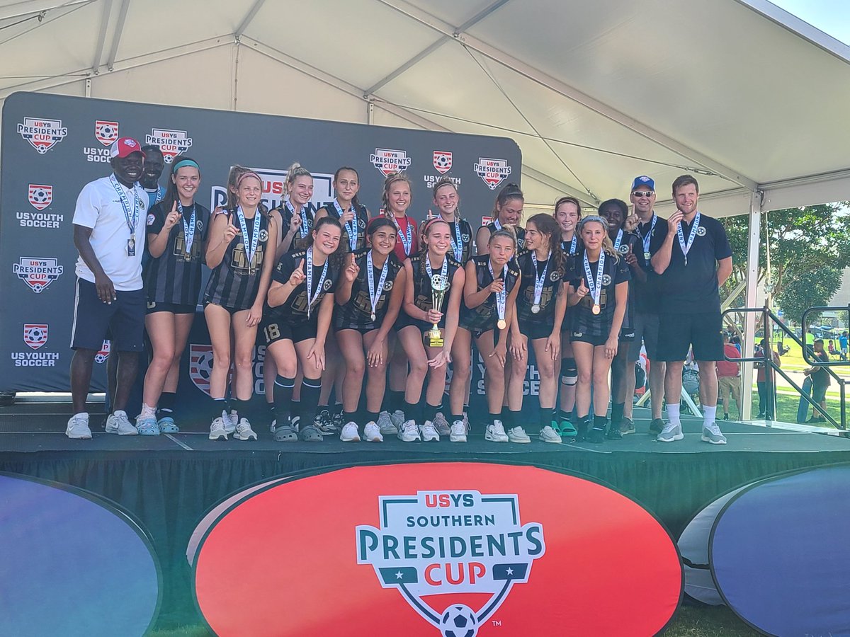 This team! What a talented group of ladies! Back to back <a href="/TennesseeSoccer/">Tennessee State Soccer Association (TSSA)</a> D2 champions AND back to back @USYSPCUP  southern region champions two years in a row! It has been so much fun to watch this group of <a href="/JacksonSC_TN/">Jackson Soccer Club</a>  04 girls play together lots of great memories with them!