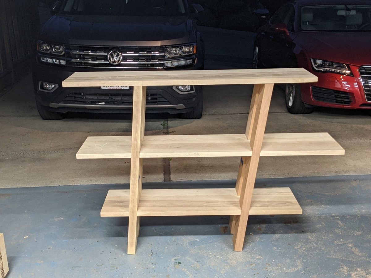 TianWoodwork's tweet photo. Finally 8 pairs of angled lap joints are done, 8 more to go at weirder locations. #project59 https://t.co/8cdIuBXoNA