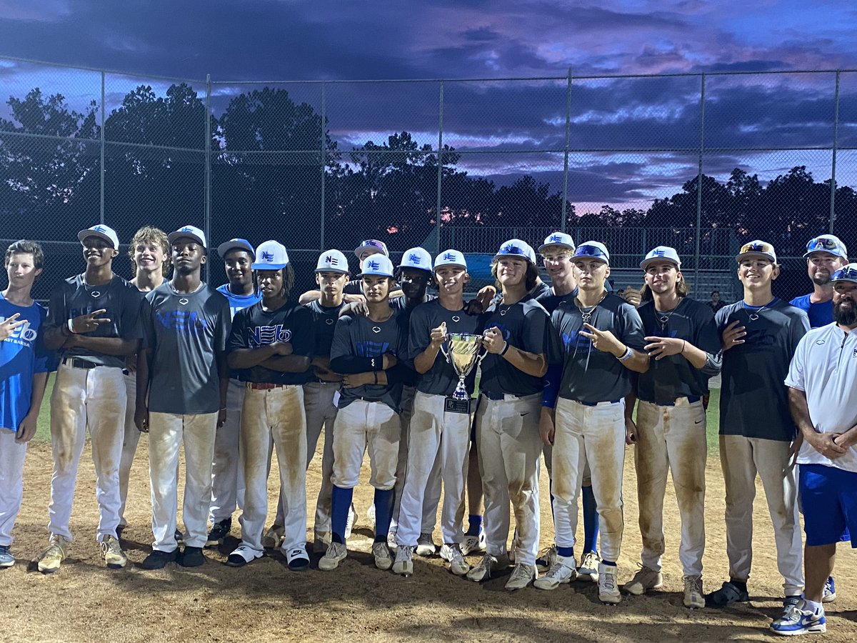 TJBratton4's tweet photo. Great first weekend with @NorthEast_BBall made all tournament team for hitting with a .462BA and took home some hardware. @JSully12 @CoachBarnes904 @NEBscottp https://t.co/5XzpD5WEMi